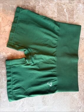 Gymshark Green Athletic Shorts Everyday Seamless